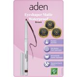 Aden Waterproof Matic Eyeshaper - Asansörlü Göz Kalemi 02 Brown(Kahverengi) - Belirtilmemiş
