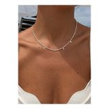 ADENNA JEWELRY Zirkon Taşlı Su Yolu Pul Boncuklu Kolye