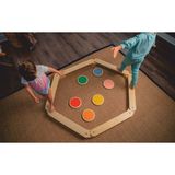 Adeno Ahşap Denge Kirişi, Denge Tahtası, Çocuk Aktivite Oyuncağı Wood Balance Beam