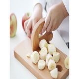 Adeno Güvenli Ahşap Çocuk Bıçağı + Okul Öncesi Ahşap Ritim Çubuğu 1çift Müzik Aleti Set Montessori