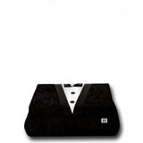 Adenz White Blanco Damat Bakım Seti Sandığı Siyah Renkli Polyester Kumaş 35 x 25 x 15 cm Ebatlarda