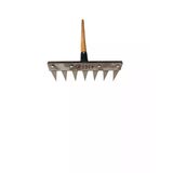 Ader Cr250 7 Dişli Ot Yolma Çelik Tırmık Çapası Ck-75 Bıçak Çeliği