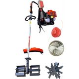 Ader Sırt Çantalı Ot Kesme ve Çapa Makinesi 2.1 Hp