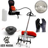 Ader3.5 Hp Ot Kesme ve Çapa Makinesi Akrep Model