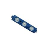 Adet 1.5W 12V Mercekli Modül LED (Mavi) - Altın