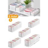 Adet - 11 Gözlü Çekmece Içi Düzenleyici Organizer Small - 41 Delft Blue
