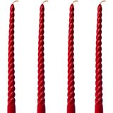 Adet 27.5cm Mum Konik Şamdan Mumu Doğal Petek Mum Dekoratif Kırılmaz Damlamaz Mum Beeswax Candle - Çok Renkli