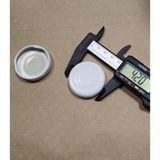 Adet 38 Lik Konserve Kavanoz Kapağı Dış Çap 42MM-IÇ Çap 38MM Cam Şişe Kapağı Silikonlu Metal Ka