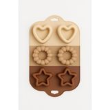 Adet 6 Lı Silikon Muffin Kek Kalıbı Dayanıklı Yapışmaz Gıda Dostu Renkli Esnek Muffin Kalıb - Çok Renkli