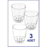 Adet Büyükboy 3 Litre Şeffaf Orkide Saksısı N3 En Sağlıklı Bitki Saksısı Ø18-H17 Natural