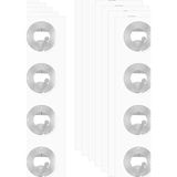 Adet Nfc Çıkartmaları, 25MM Nfc Etiketleri NTAG213, Boş Yeniden Yazılabilir Yuvarlak Nfc Etiket - Standart