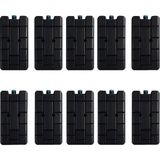 Adet Tekrar Kullanılabilir Jel Dolgulu Buz Aküsü, 18X9.5X2CM 300 Gr, Premium Kalite, Gri Renk