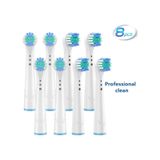 Adet Yeni Sb17a-brush Head Nozulları Braun Oral B İçin Yedek Diş Fırçası Başlığı Hassas Temiz Sensi Ultra İnce Sakız Ba