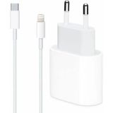 Adeyo Store Jvnna iPhone Tüm Serilerle Uyumlu Hızlı Şarj Aleti Kablo Adaptör Set Iphone 11/12 / 13 / Pro/pr - Beyaz