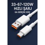 Adeyo Store Type C Kablo Hızlı Şarj Kablosu 67-120w 6a Redmi Note 10 S X Pro Max 5g Redmi Note 11 S 5g T
