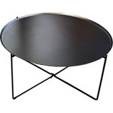 ADG Flat Big Orta Sehpa Siyah - 38 x 85 cm