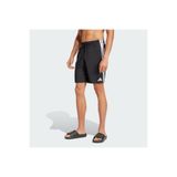 adidas 3-Stripes 8-Inch Erkek Deniz Şortu, Siyah, M Beden