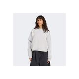 adidas 3 Stripes Kadın Gri Hoodie
