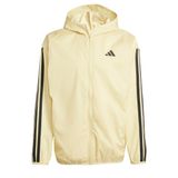 adidas 3 Stripes Kapüşonlu Ceket, M, KTE92, Bej, Erkek