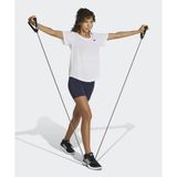 adidas 3 Stripes Studio All Me Booty Short Leggings Kadın Lacivert Tayt - KV4681-001