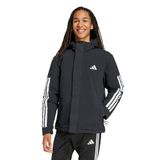 Adidas 3S Hooded Ins J Siyah Erkek Mont