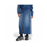 Adidas 3S Sk Denim Kadın Günlük Etek KD2908 Mavi