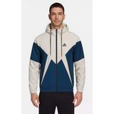 Adidas A03471 Erkek The Run Rain Kapüşonlu Yağmurluk