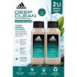 adidas Active Skin & Mind Deep Clean Duş Jeli 250 ml - Volkanik Kaya Özlü Peeling Etkili X 2 Adet