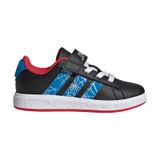 Adidas Adi Das Grand Court Spider- Cblackbrbluepurrub Unisex Çocuk Siyah Günlük Ayakkabı Crblck Siyah
