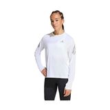 Adidas ADI365 Climacool Ls W Kadın Koşu Uzun Kollu Tişört KE6842 Beyaz - 2XS