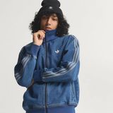 Adidas Adicolor Denim Firebird Erkek Sweatshirt - XS - Lacivert