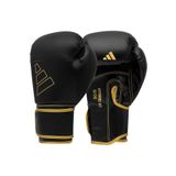 Adidas Adıh80 Hybrid 80 Boks Eldiveni Kick Boks Eldiveni Siyah Altın