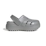 Adidas Adilette Clog Platform Silvmt-Silvmt-Silvmt Kaydırmalı Kadın Terlik