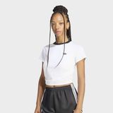 Adidas Adiluna Season 2 x Jennie Kadın Beyaz Tişört (LD4968) - XS