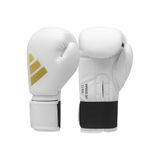 Adidas Adısbg50 Speed 50 Boks Eldiveni Kick Boks Eldiveni Beyaz Altın Yeni Seri