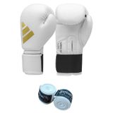 adidas ADISBG50 Speed50 adidas Boks Eldiveni Kick boks Muay Thai Boks Eldiveni ve Bandaj 2'li Set