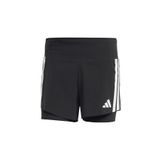 adidas Adizero 2i1 Erkek Siyah Koşu Şortu Erkek Koşu Şortu Jd4202