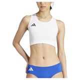 adidas Adizero Crop Top Kadın Atlet Beyaz L
