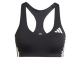 adidas Adizero Run Medium Support Kadın Büstiyer Siyah M