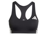 adidas Adizero Run Medium Support Kadın Büstiyer Siyah S