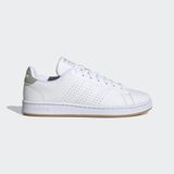 adidas Advantage Erkek Sneakers Suni Deri Beyaz Renk Günlük Kullanıma Uygun Konforlu Tasarım - 01-Beyaz