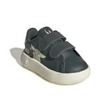 Adidas Advantage Mandalorian Cf I Unisex Çocuk Ayakkabı, Yeşil, 19