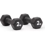 Adidas ADWT-11402-NL 2x2 Kg Neopren Dambıl - Siyah