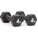 Adidas ADWT-11404-NL 2x4 Kg Neopren Dambıl - Siyah