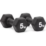 Adidas ADWT-11405-NL 2x5 Kg Neopren Dambıl - Siyah