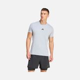 adidas AEROREADY Designed for Training Workout Short-Sleeve Erkek Tişört - Gri