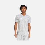 adidas AEROREADY Team Icon 25 Jersey Football Training Short-Sleeve Erkek Forma - Beyaz