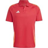 adidas Aidas Erkek Polo Yaka Tişört TIRO24 C Polo IR7563 - 2XL - Kırmızı