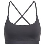adidas All Me Light Support Kadın Büstiyer Siyah XS