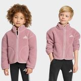 Adidas Alpaca Sherpa Çocuk Pembe Ceket (KQ6195) - 9 - 10 Yaş